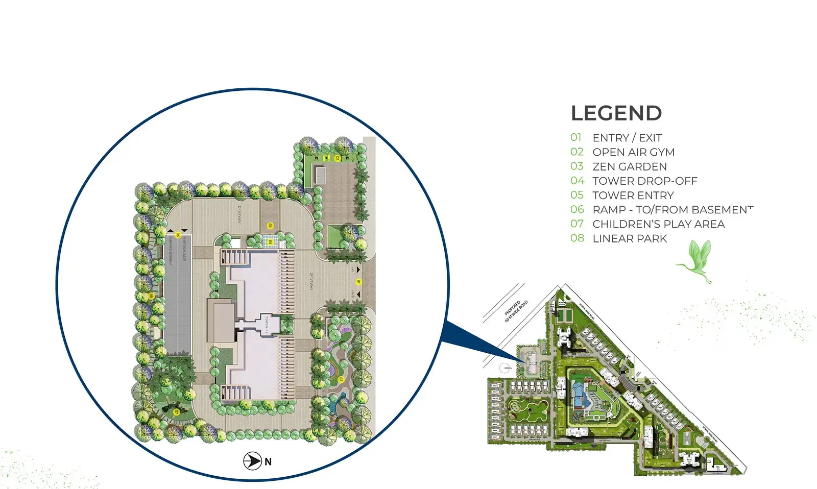 Experion Nova at Windchants master plan