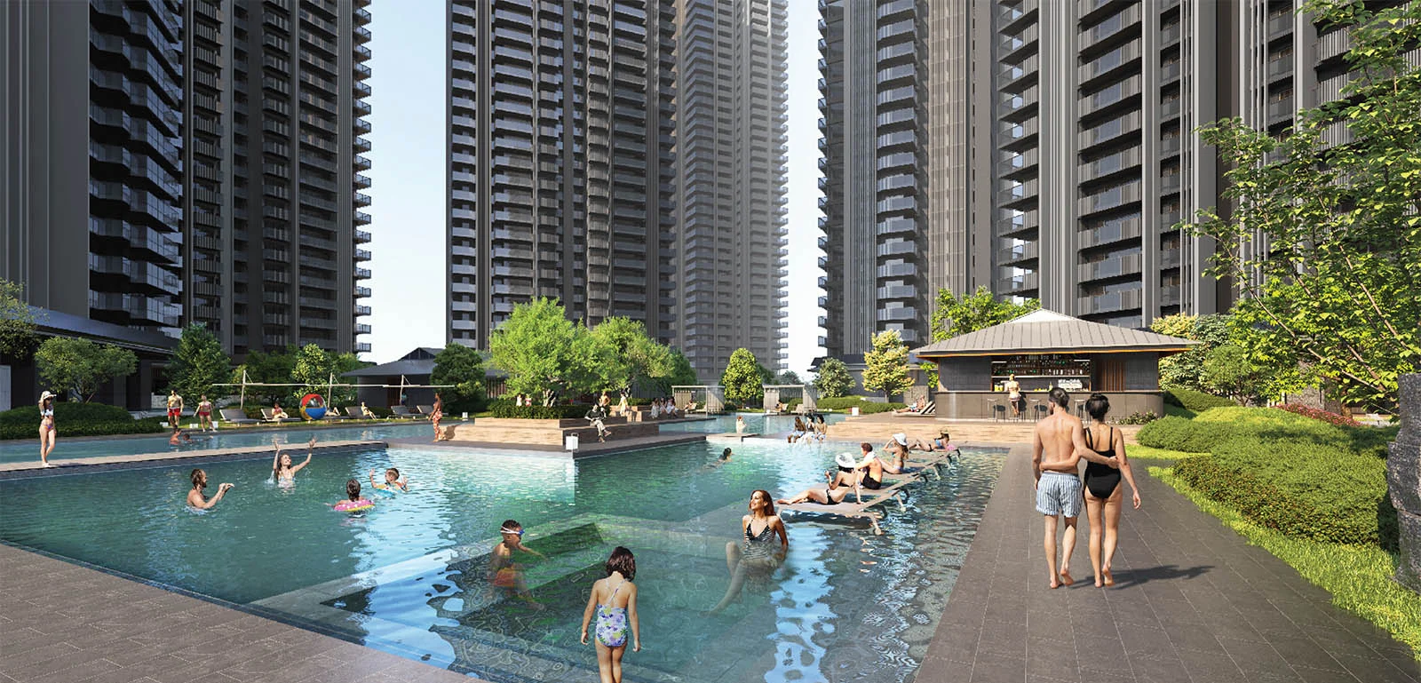 Krisumi Waterside Residences, Sector 36A view 2