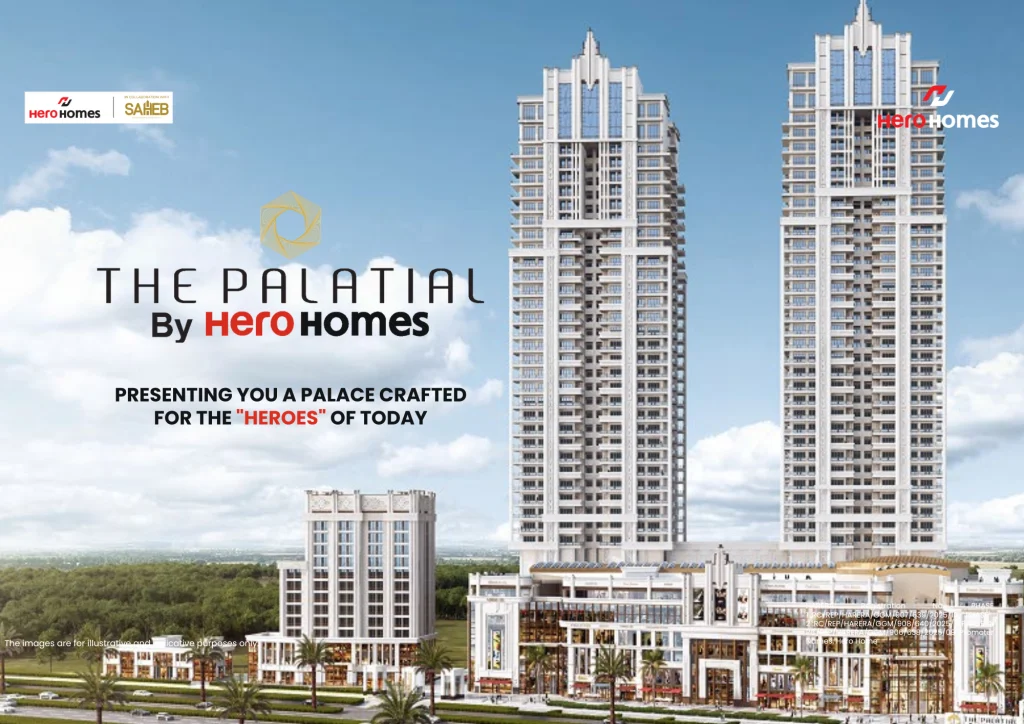 Hero Homes The Palatial, Sector 104: 3 & 4 BHK Apartments on Dwarka Expressway