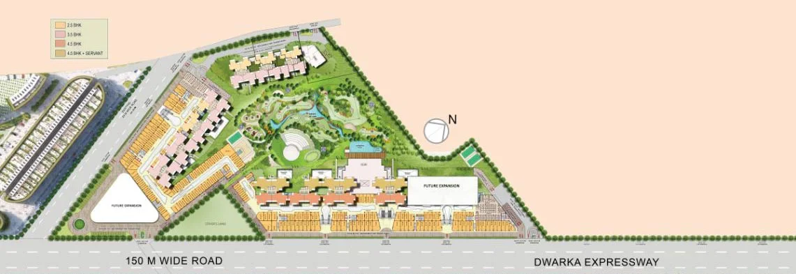 M3M Capital Walk master plan