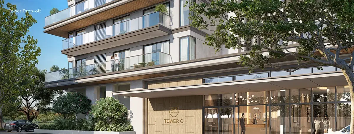 Emaar Serenity Hills central greens
