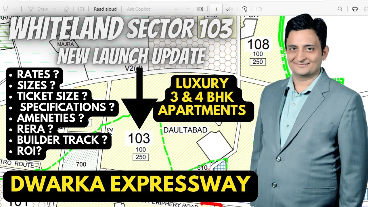 Whiteland Sector 103 New Launch, Dwarka Expressway Gurugram