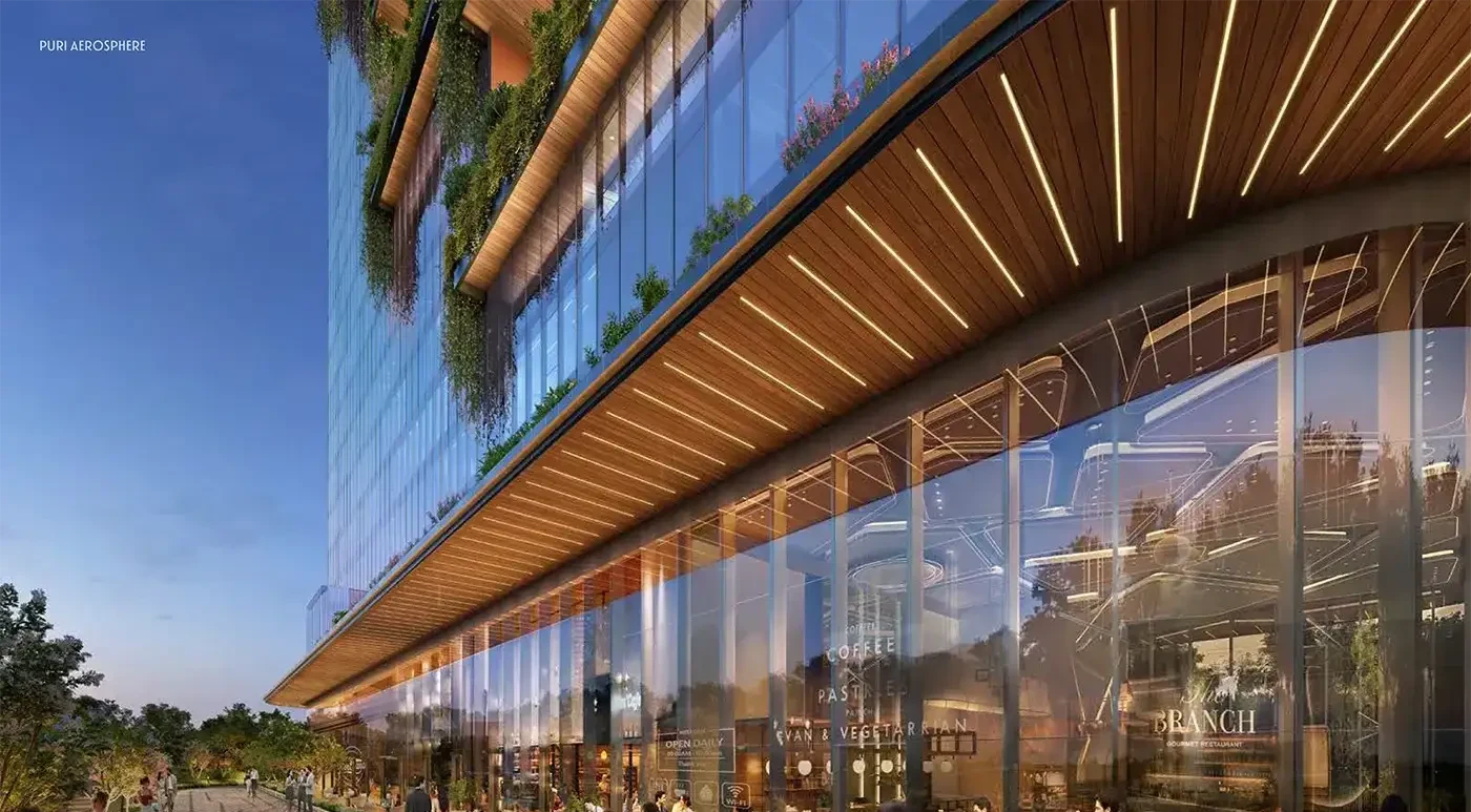 Puri Aerosphere lobby view