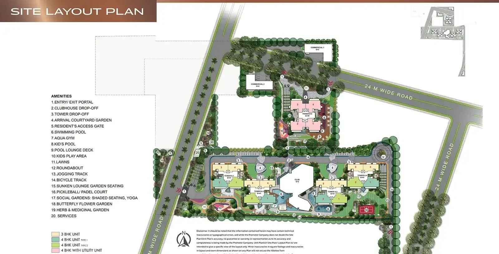 Lamborghini Residences, Sector 71 master plan