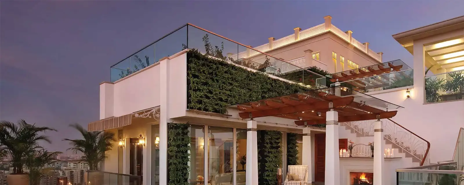 Central Park Resorts Sky Villas project view