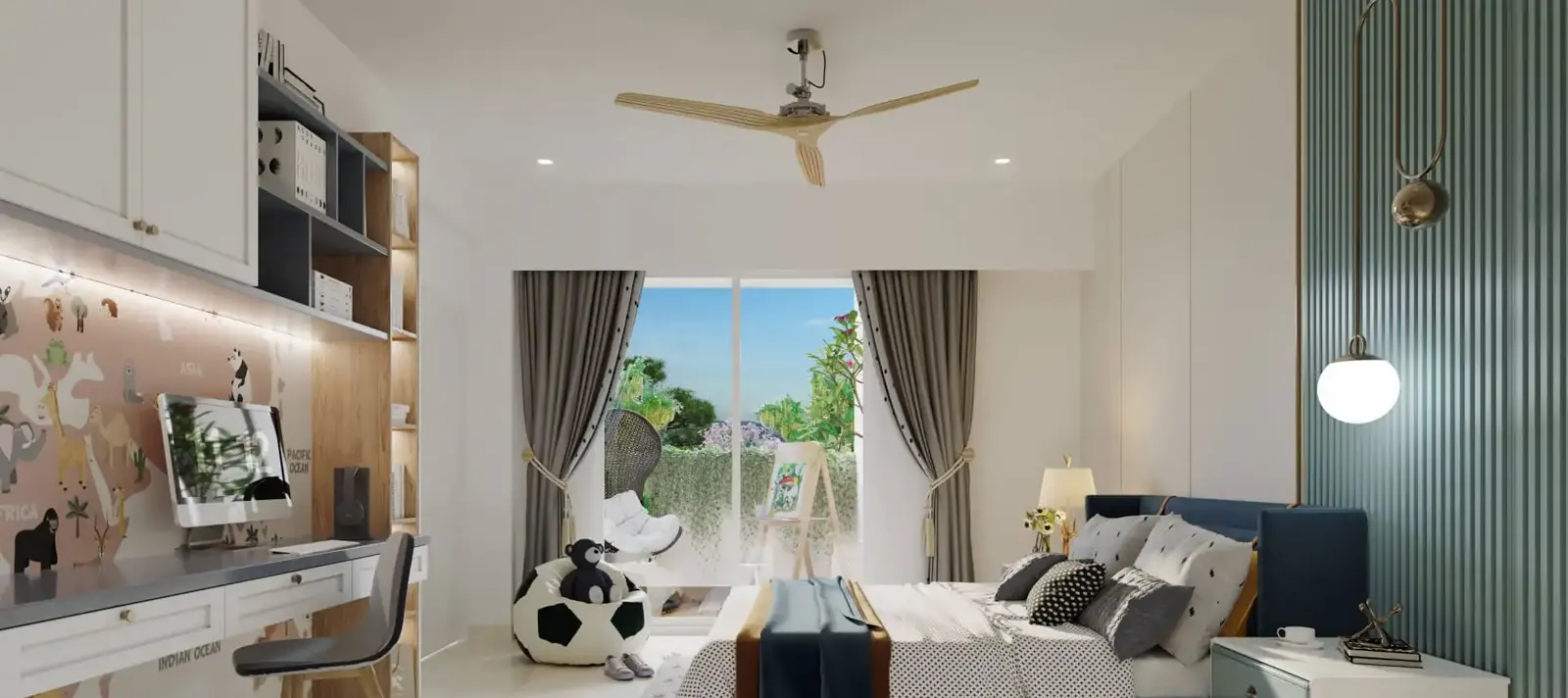 DLF Gardencity Enclave project view