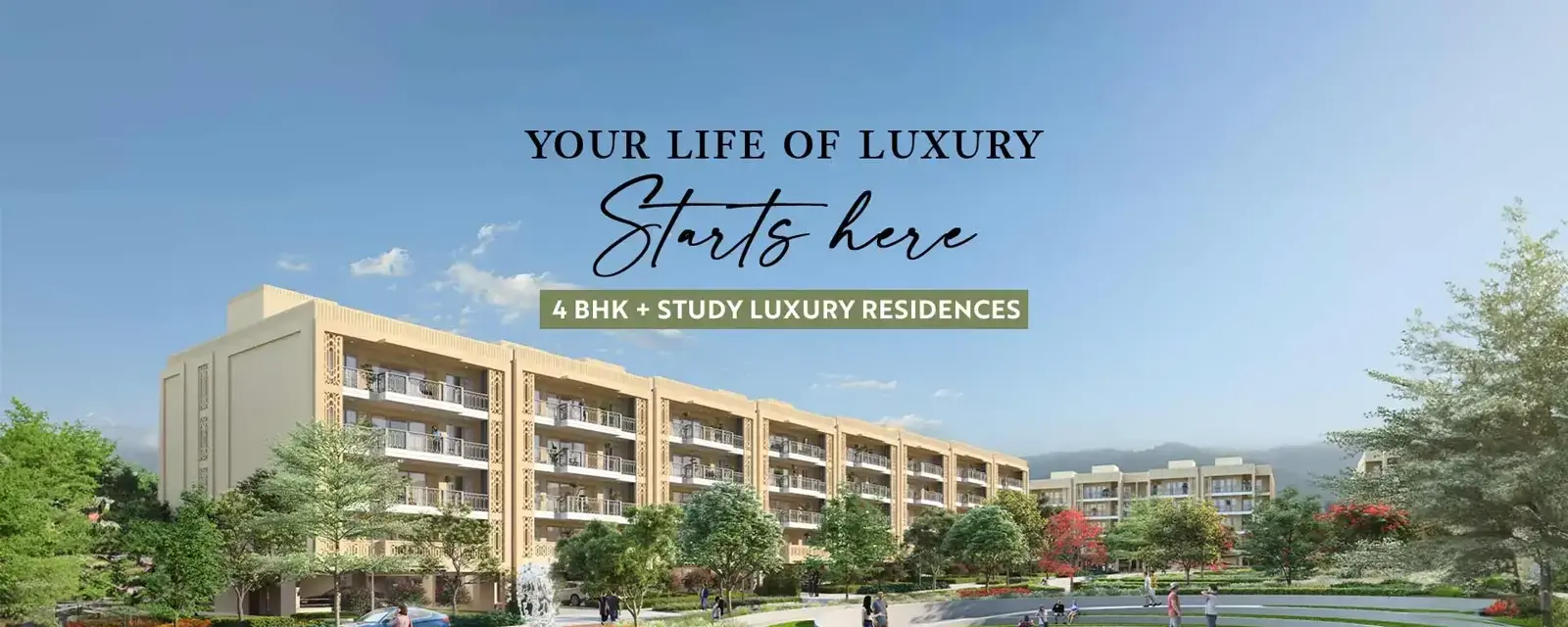 DLF The Valley Gardens project view