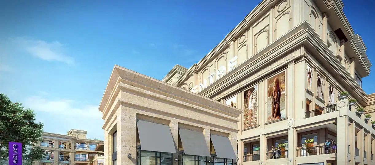 Elan Town Centre project view