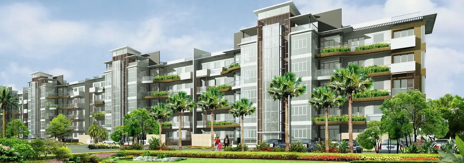 Emaar Gurgaon Greens project view