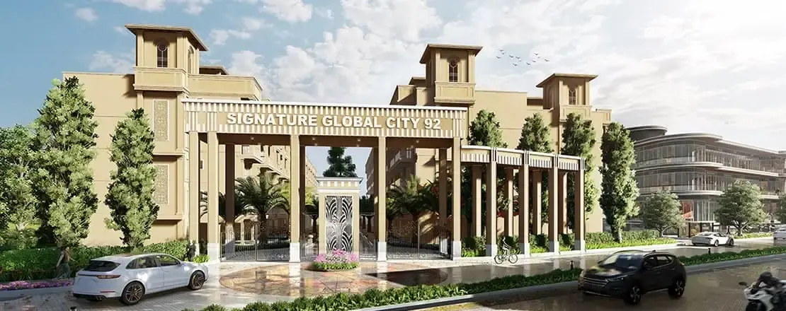 Signature Global City 92 project view